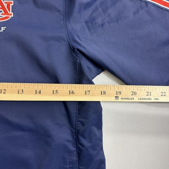 Under Armour Auburn University Golf Jacket Women Size XS Full Zip Blue Active - Picture 9 of 11